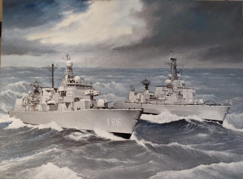 F-816-Crijnssen-met-de-F-827-Karel-Doorman